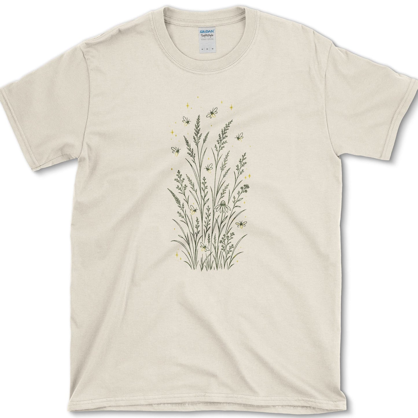 Fireflies T-Shirt Natural / S Essential Tees