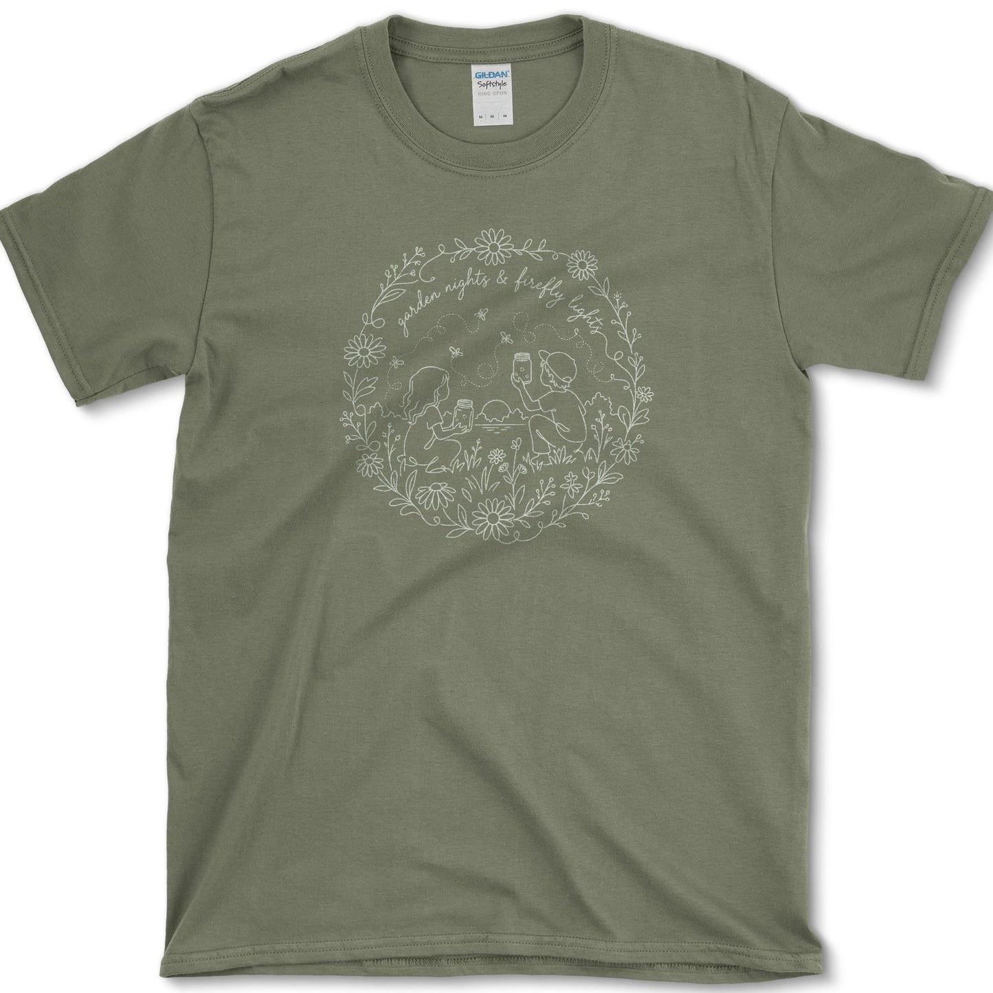 Firefly Lights T-Shirt Military Green / S Essential Tees