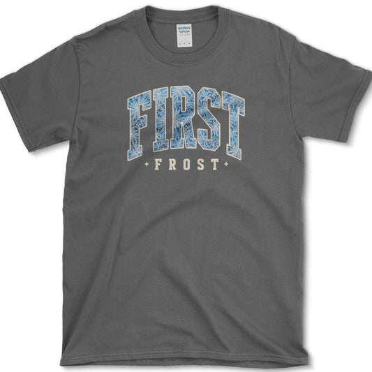 First Frost T-Shirt S / Dark Heather Essential Tees