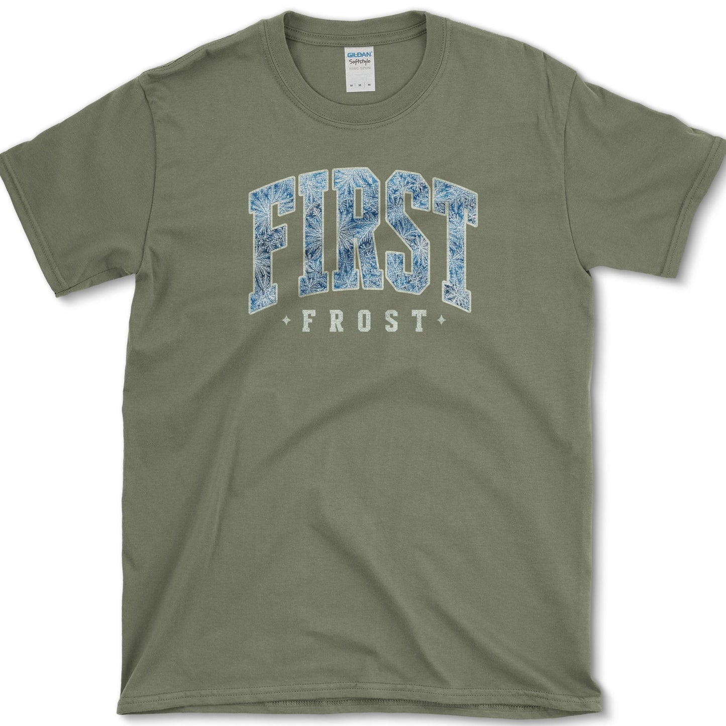 First Frost T-Shirt S / Military Green Essential Tees
