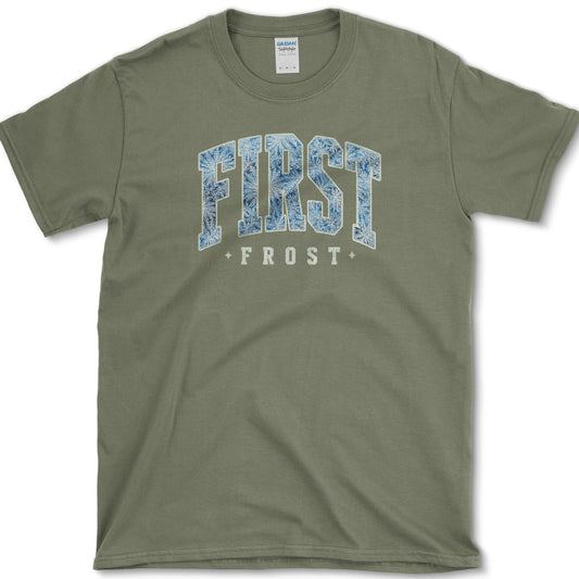 First Frost T-Shirt S / Military Green Essential Tees
