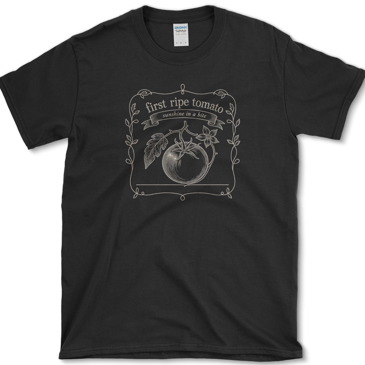 First Ripe Tomato T-Shirt S / Black Essential Tees