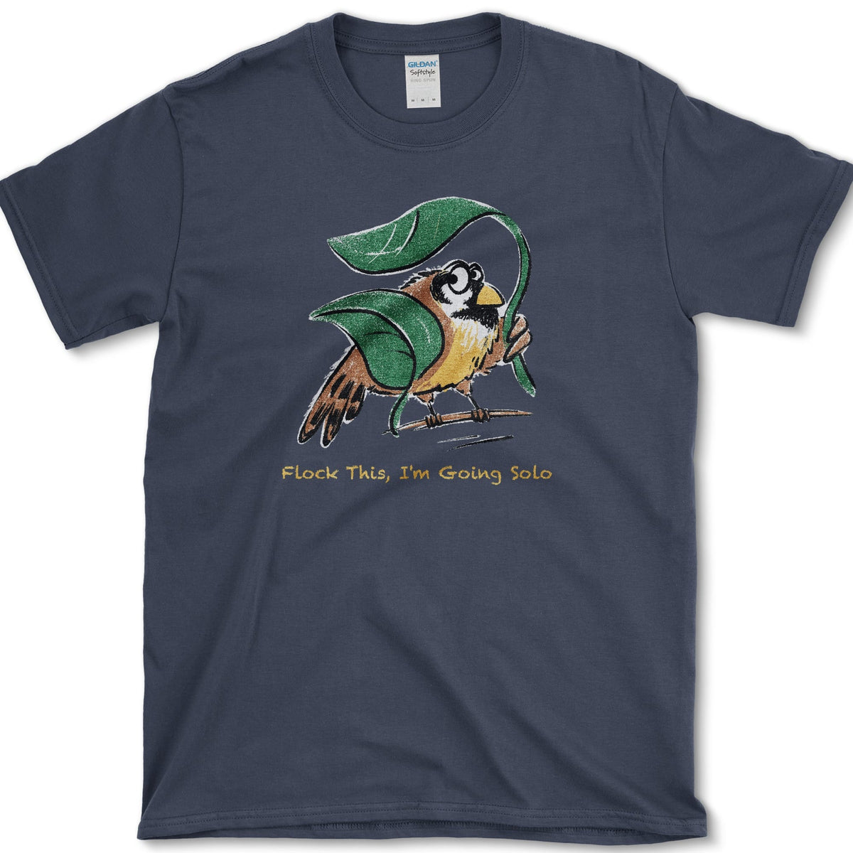 Flock This Going Solo T-Shirt Navy / S Essential Tees