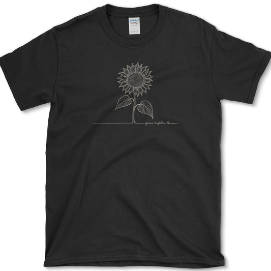Follow The Sun T-Shirt S / Black Essential Tees