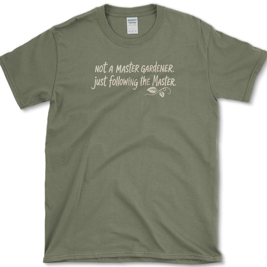 Following The Master T-Shirt Military Green / S Essential Tees