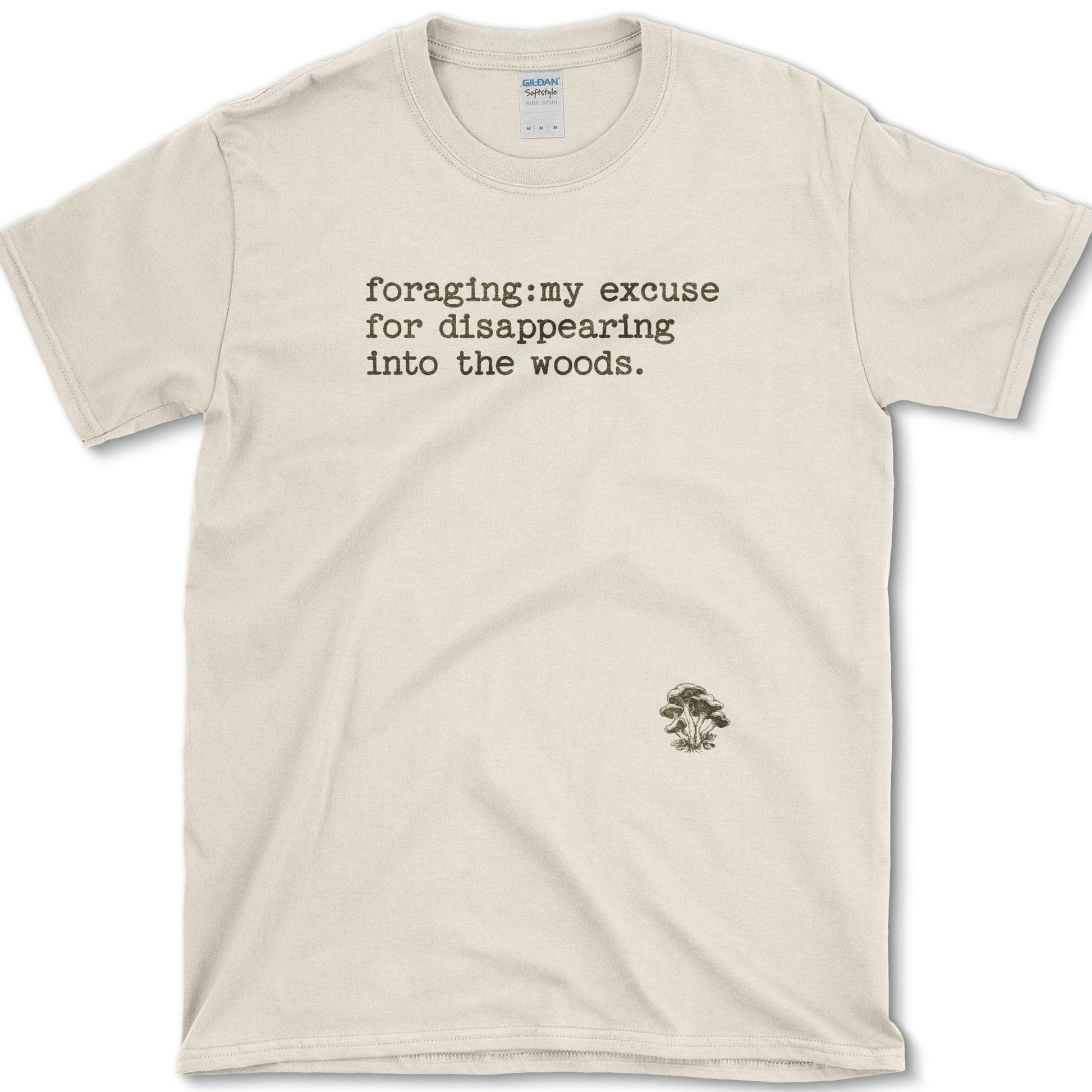Foraging Excuse for Disappearing T-Shirt Essential Tees / S / Natural Physical Item