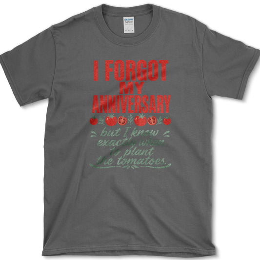 Forgot My Anniversary T-Shirt Essential Tees / S / Dark Heather Essential Tees