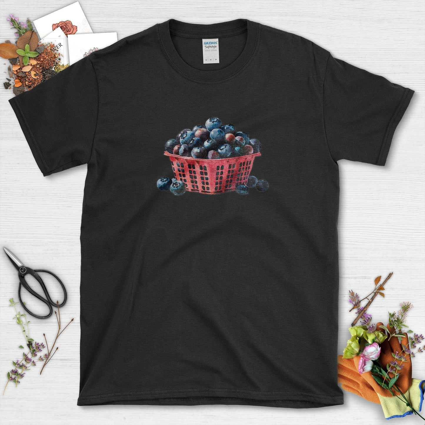 Fresh Blueberry T-Shirt Black / S T-Shirt