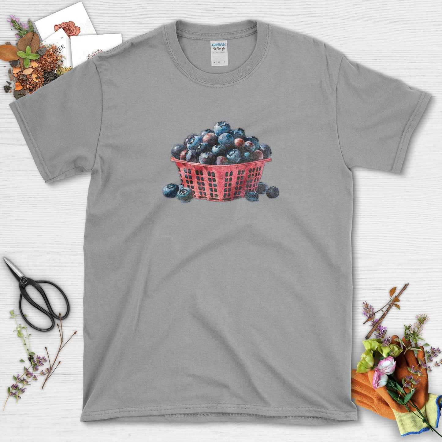 Fresh Blueberry T-Shirt Sport Grey / S T-Shirt