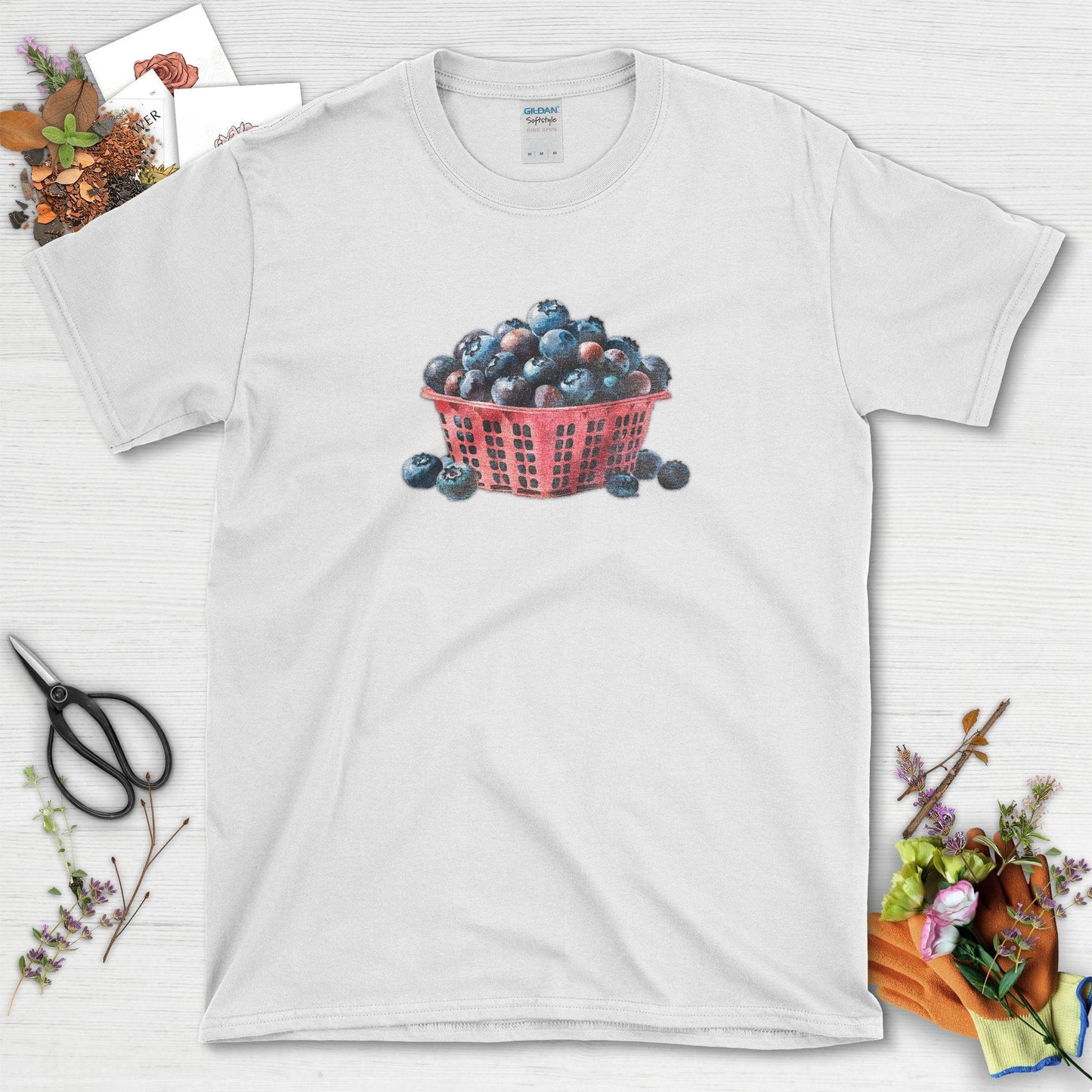 Fresh Blueberry T-Shirt White / S T-Shirt