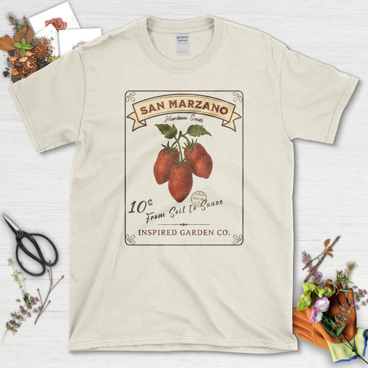 From Soil to Sauce Garden T-Shirt Natural / S Physical Item