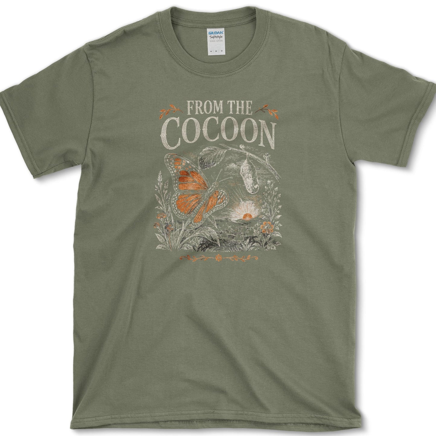 From the Cocoon T-Shirt S / Military Green Essential Tees