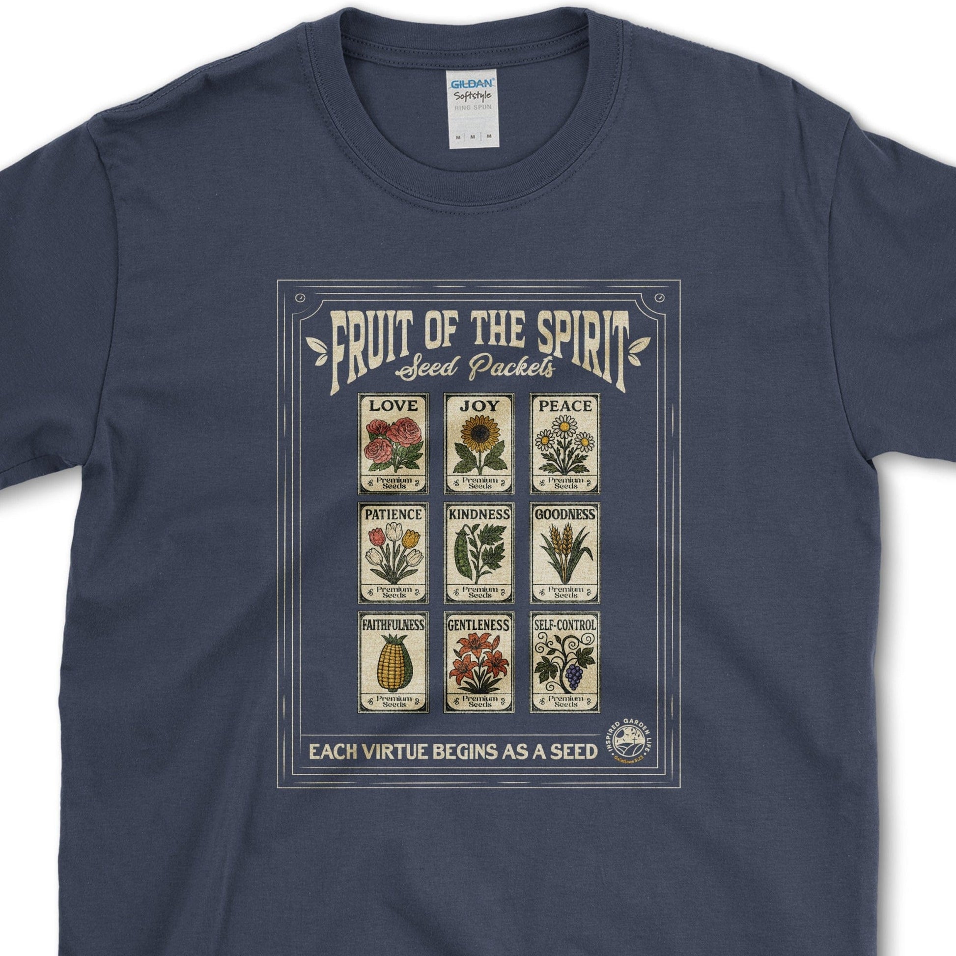 Fruit of Spirit Seed Packets T-Shirt Physical Item