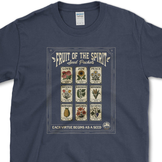 Fruit of Spirit Seed Packets T-Shirt Physical Item