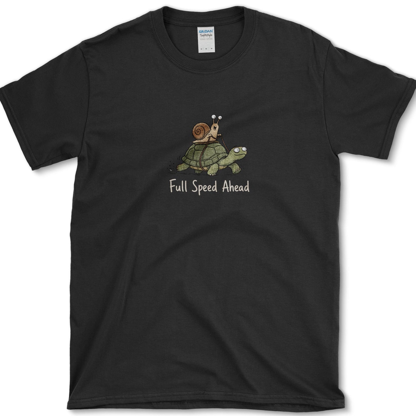 Full Speed Ahead T-Shirt Black / S Essential Tees