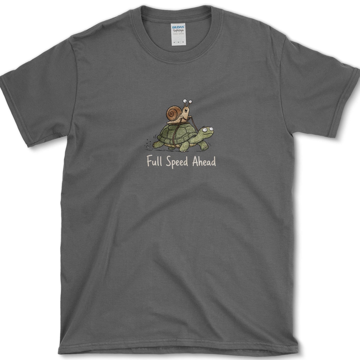 Full Speed Ahead T-Shirt Dark Heather / S Essential Tees