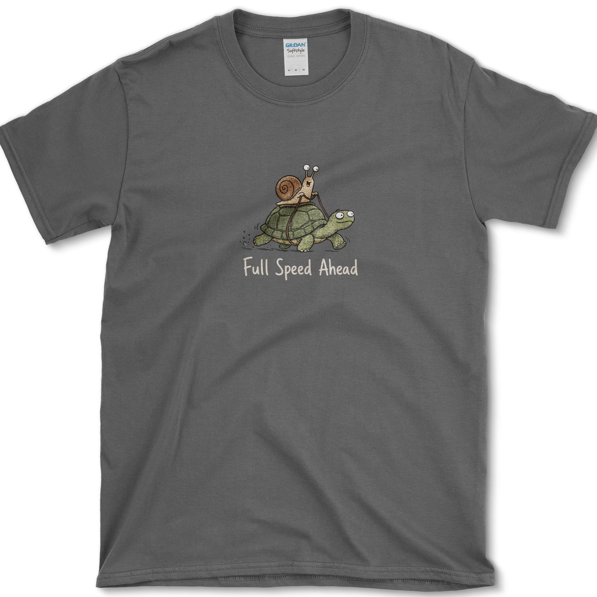 Full Speed Ahead T-Shirt Dark Heather / S Essential Tees