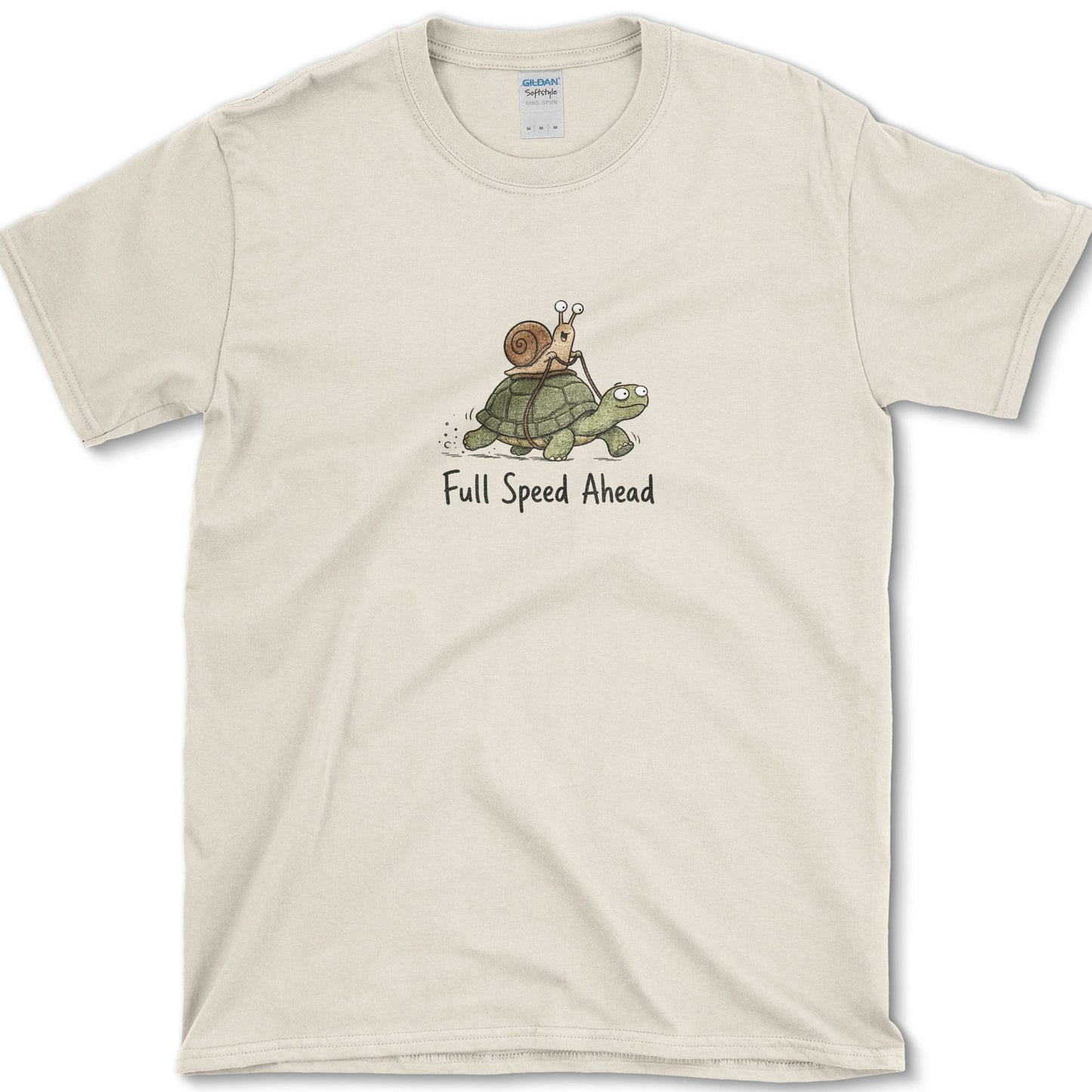 Full Speed Ahead T-Shirt Natural / S Essential Tees