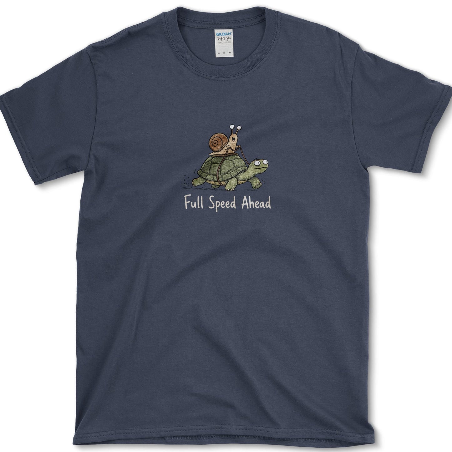 Full Speed Ahead T-Shirt Navy / S Essential Tees