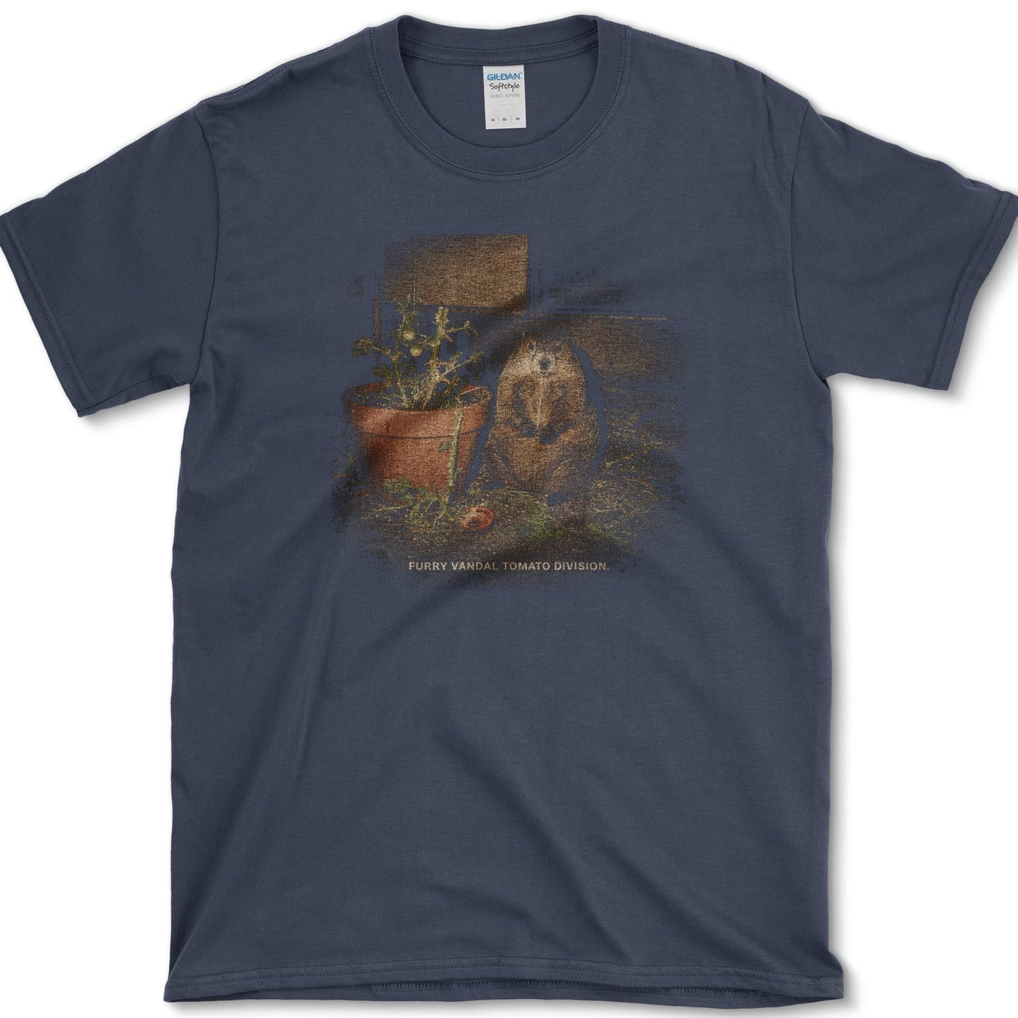Furry Vandal T-Shirt Navy / S Essential Tees