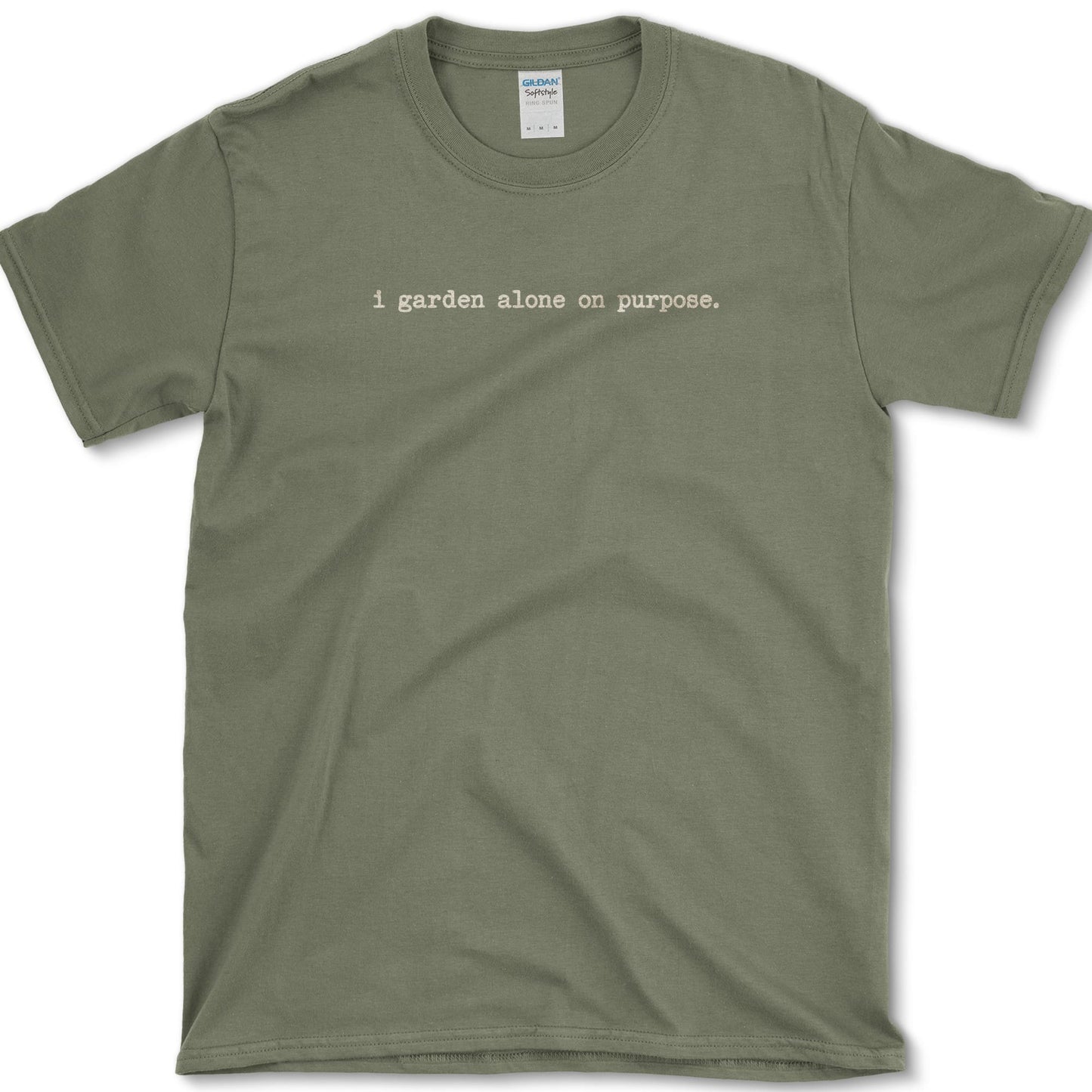 Garden Alone T-Shirt Military Green / S Essential Tees