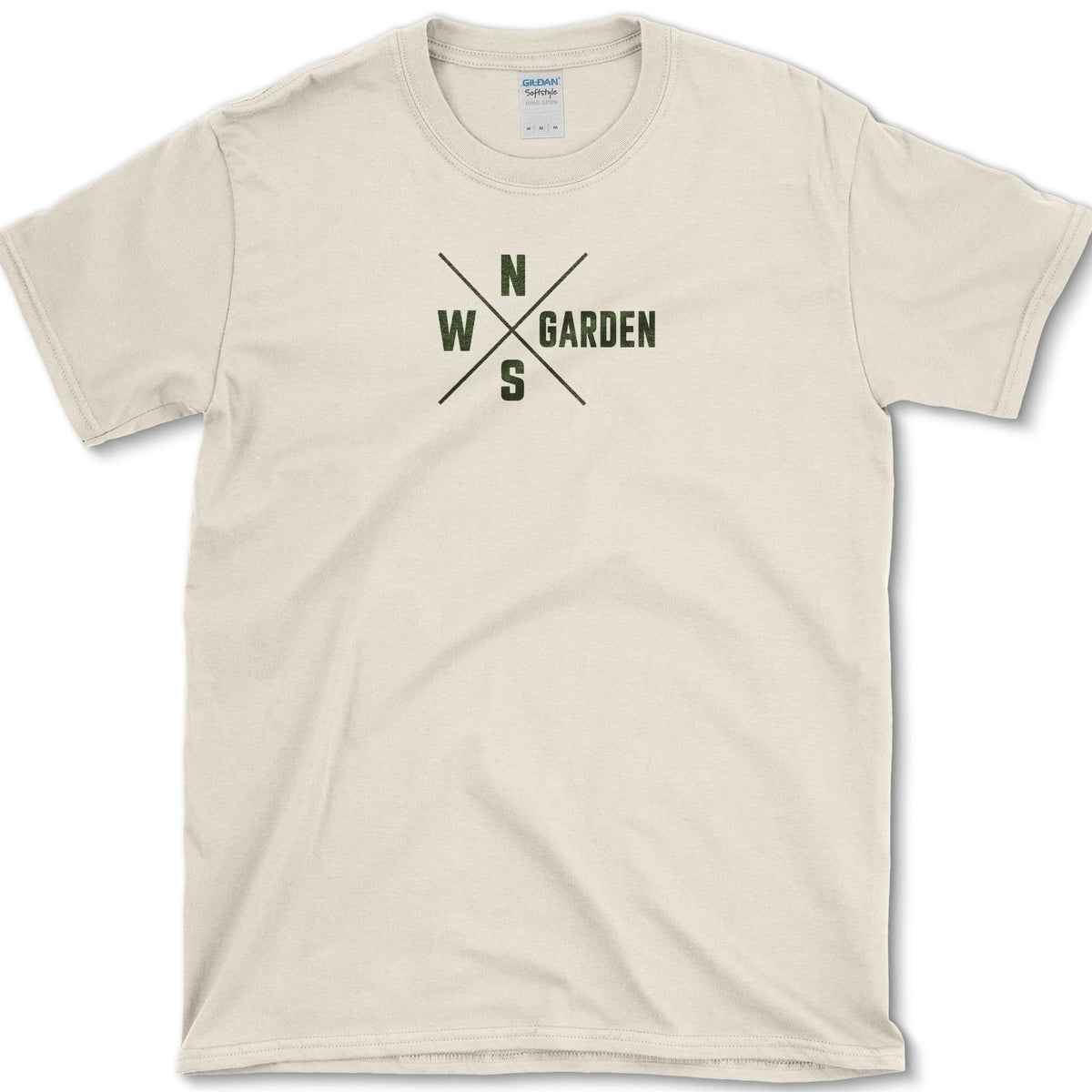 Garden Compass T-Shirt Natural / S Essential Tees