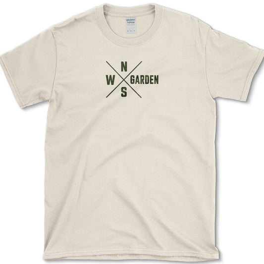 Garden Compass T-Shirt Natural / S Essential Tees