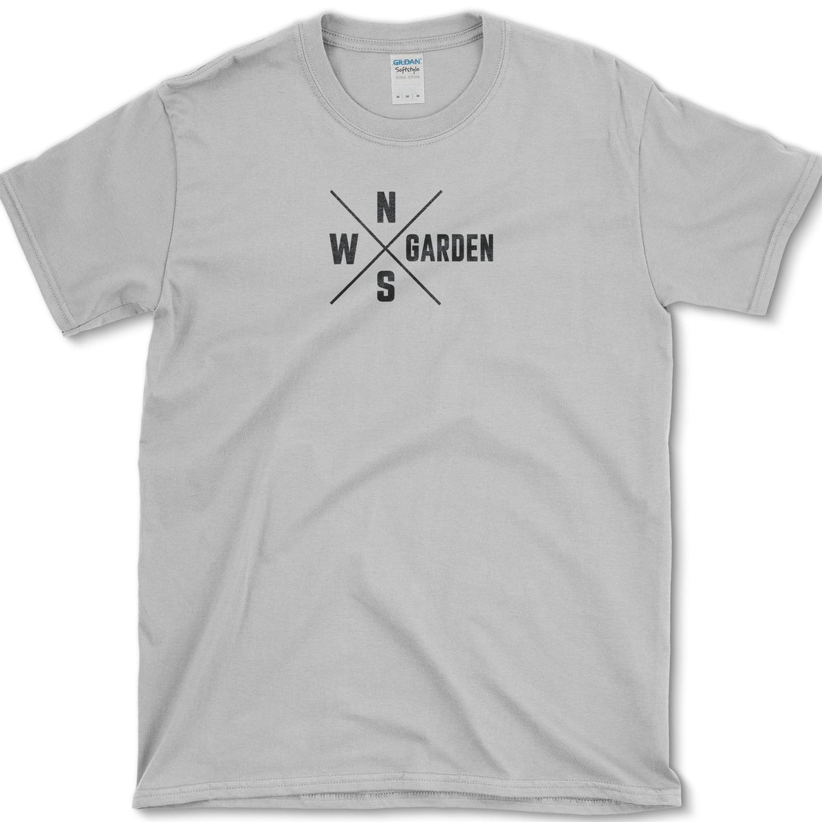 Garden Compass T-Shirt Sport Grey / S Essential Tees