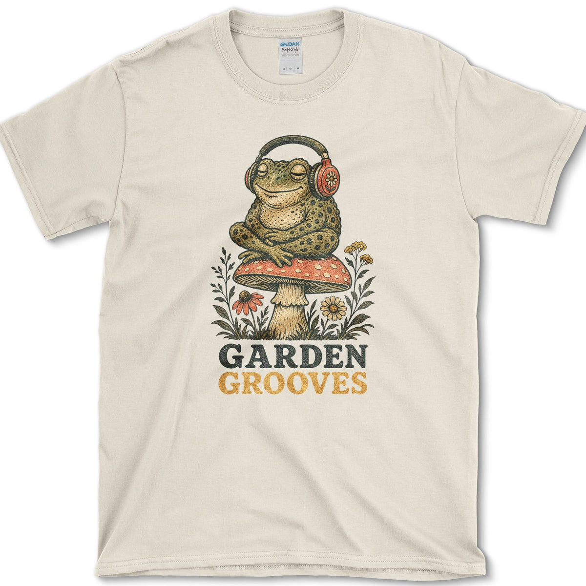 Garden Grooves T-Shirt S / Natural Essential Tees