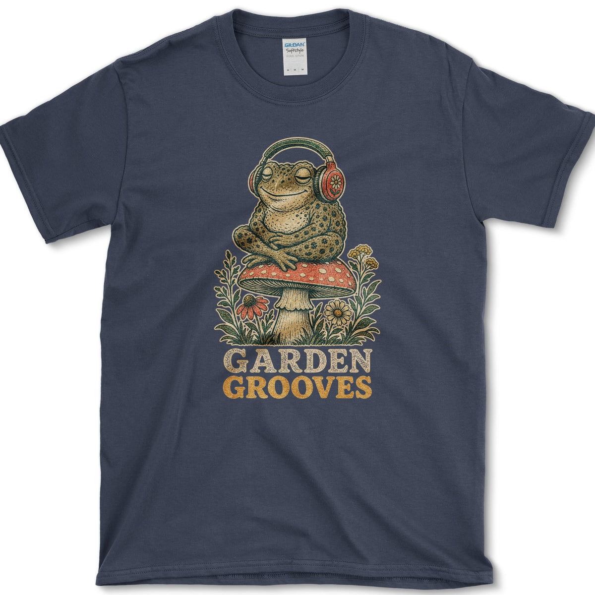 Garden Grooves T-Shirt S / Navy Essential Tees