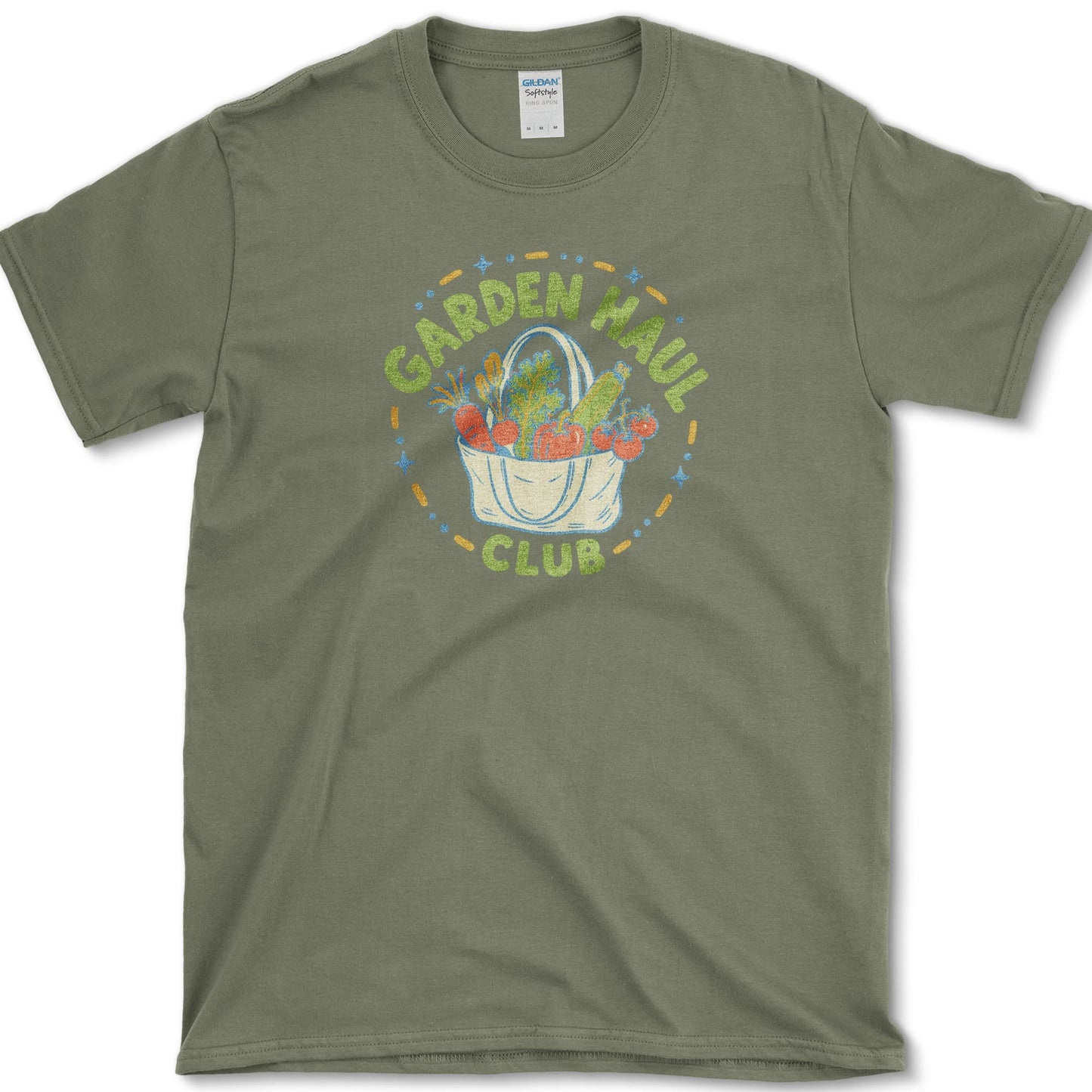 Garden Haul Club T-Shirt S / Military Green Essential Tees