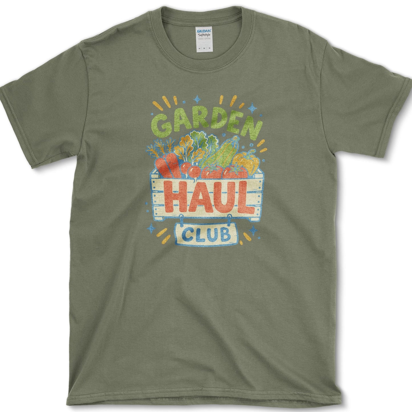 Garden Haul Club T-Shirt S / Military Green Essential Tees