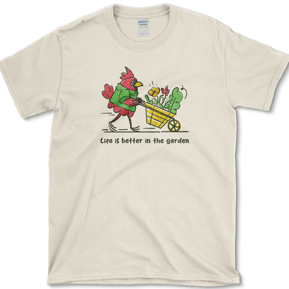 Garden Life is Better T-Shirt Natural / S Essential Tees