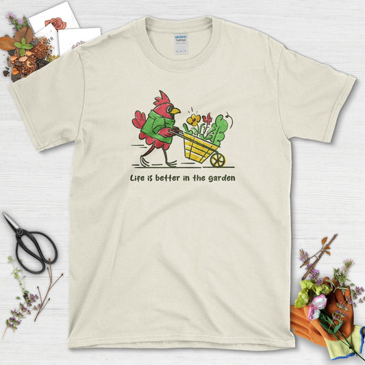 Garden Life is Better T-Shirt Natural / S T-Shirt