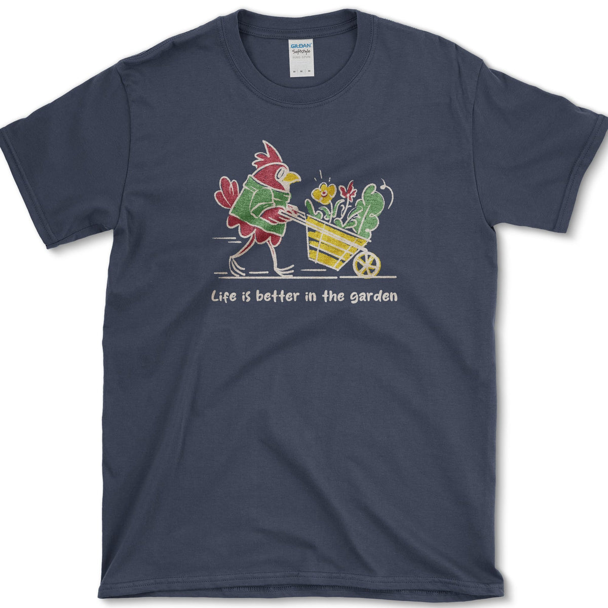 Garden Life is Better T-Shirt Navy / S Essential Tees