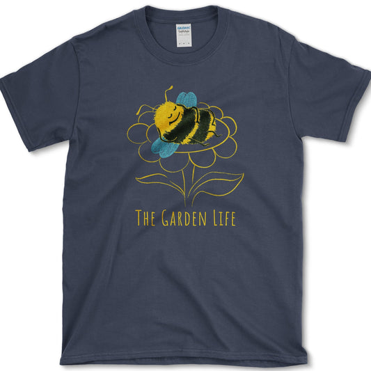 Garden Life Napping Bee T-Shirt Essential Tees