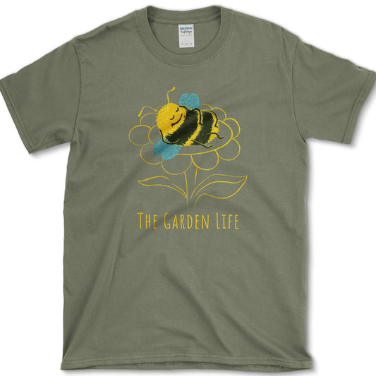 Garden Life Napping Bee T-Shirt