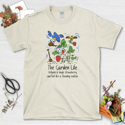 Garden Life Strawberry T-Shirt Natural / S T-Shirt
