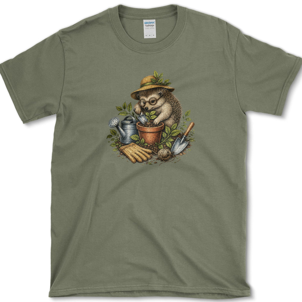 Garden Lover T-Shirt S / Military Green Essential Tees