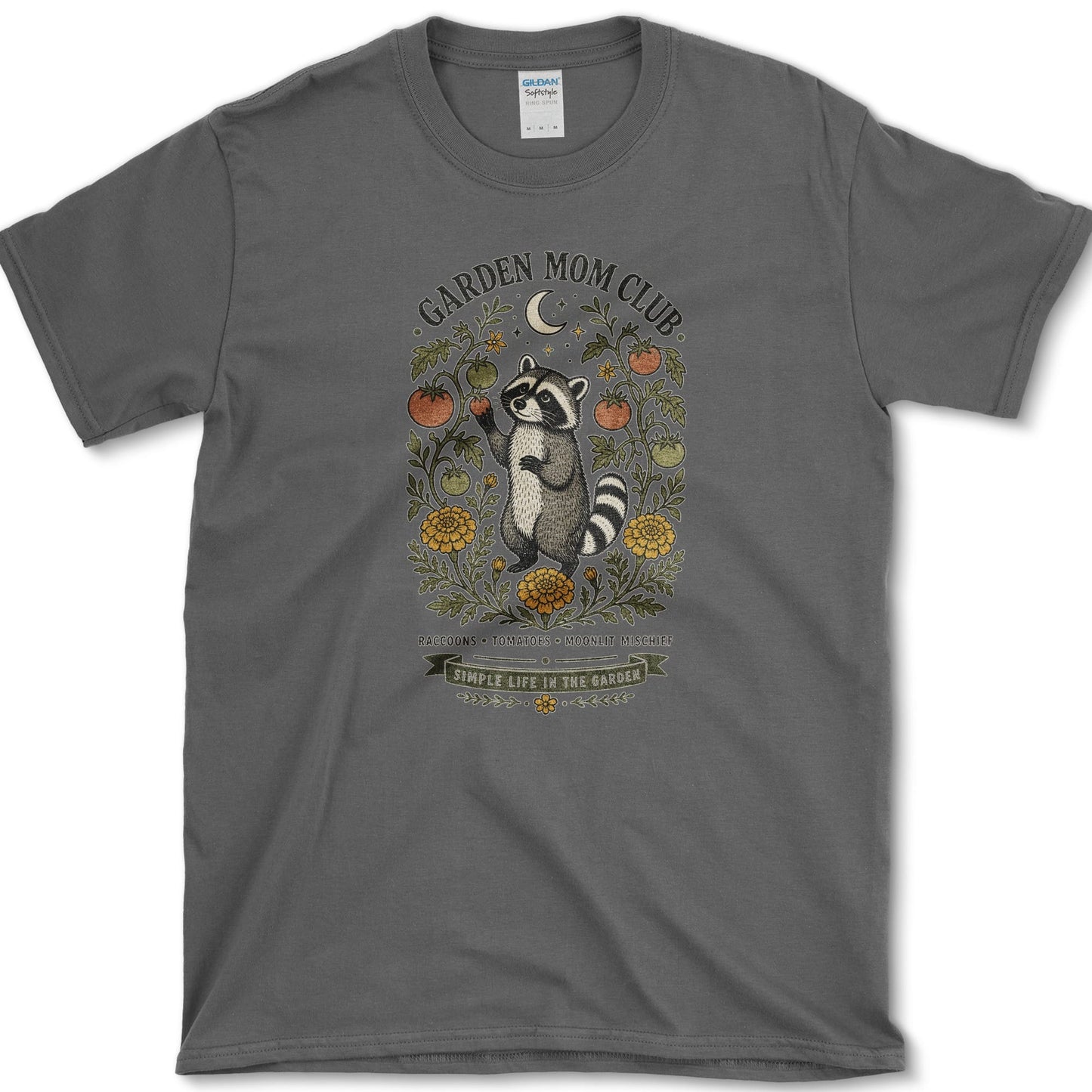 Garden Mom Club T-Shirt Dark Heather / S Essential Tees