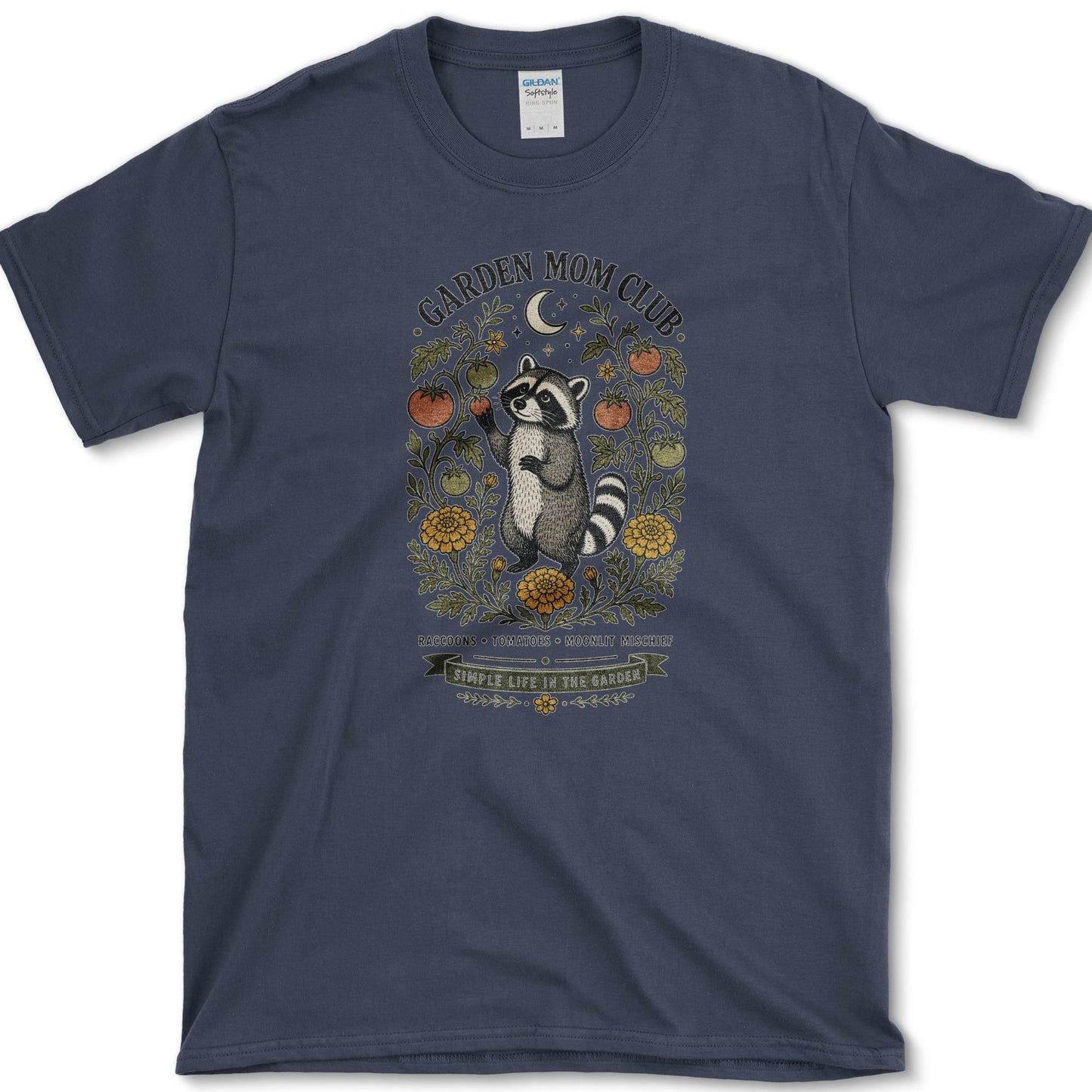 Garden Mom Club T-Shirt Navy / S Essential Tees