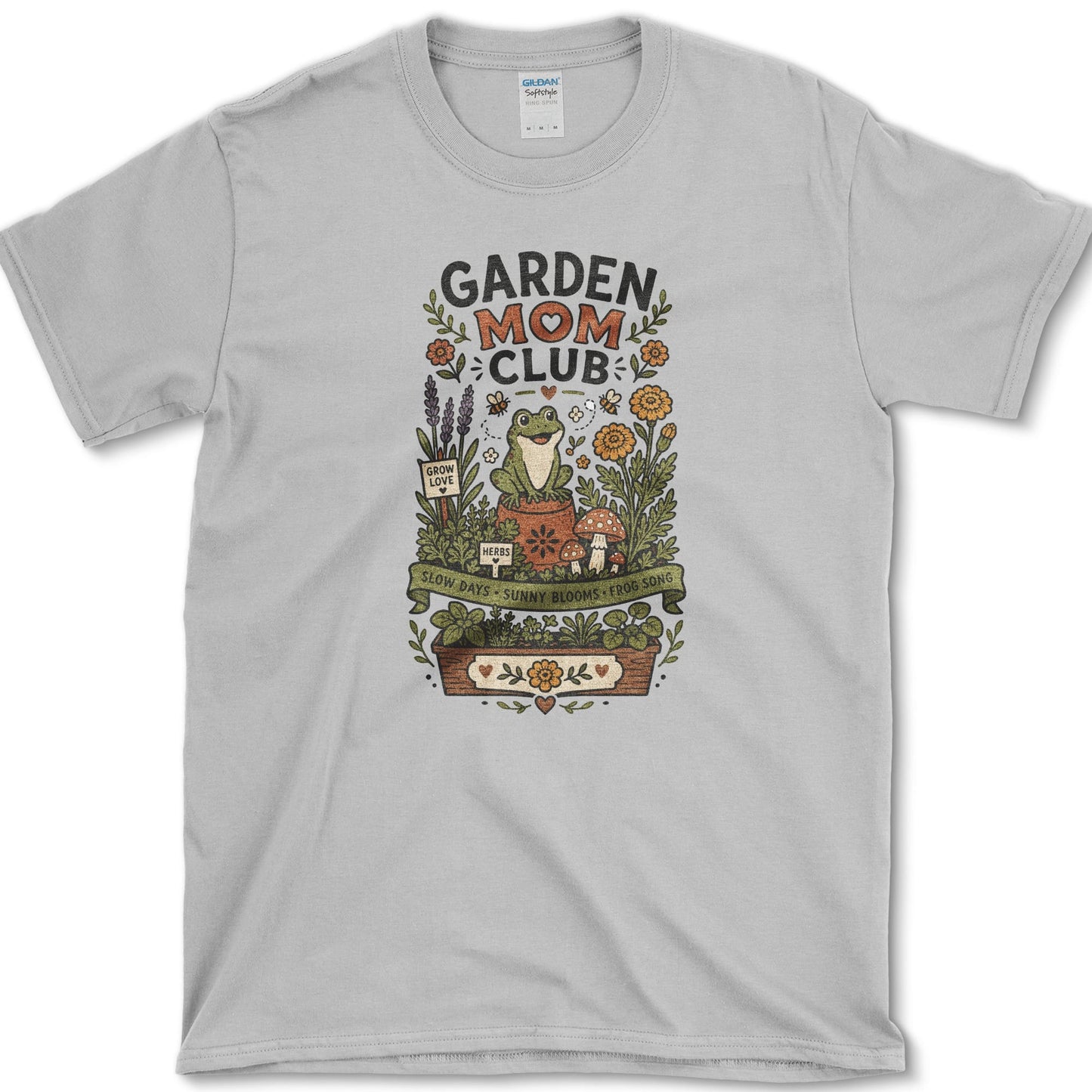 Garden Mom Club T-Shirt Sport Grey / S Essential Tees