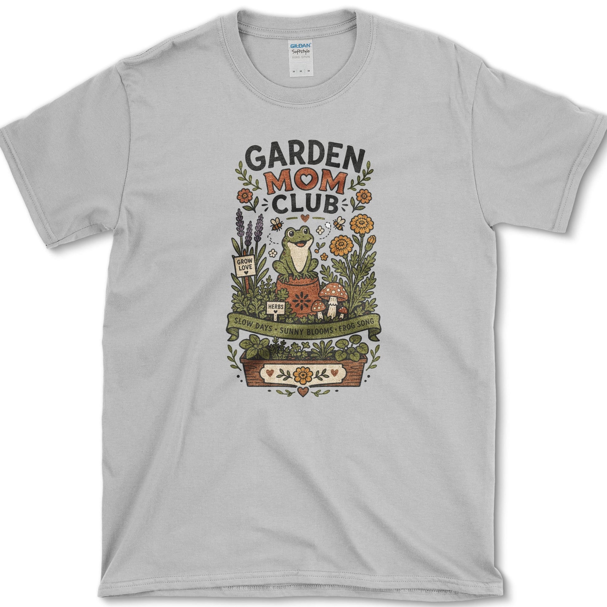 Garden Mom Club T-Shirt Sport Grey / S Essential Tees