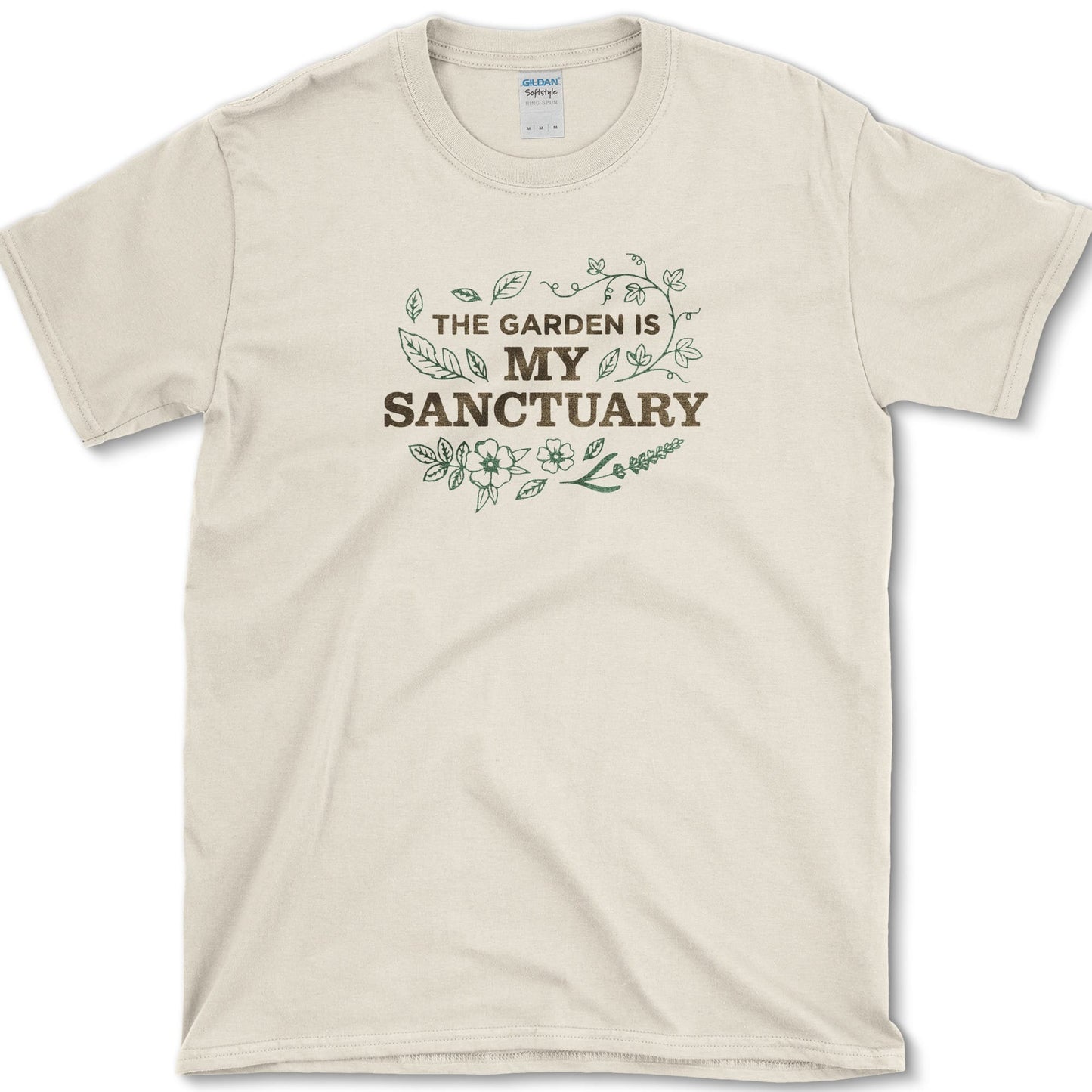 Garden Sanctuary T-Shirt S / Natural Essential Tees