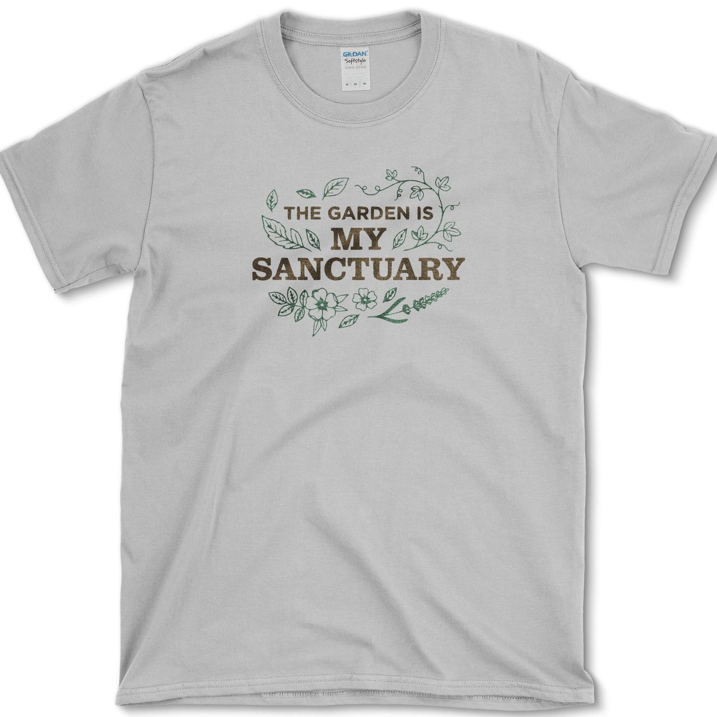 Garden Sanctuary T-Shirt S / Sport Grey Essential Tees