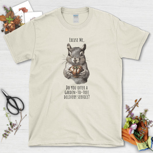 Garden to Tree Delivery T-Shirt Natural / S T-Shirt