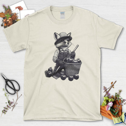 Gardening Fox Harvest T-Shirt Natural / S T-Shirt
