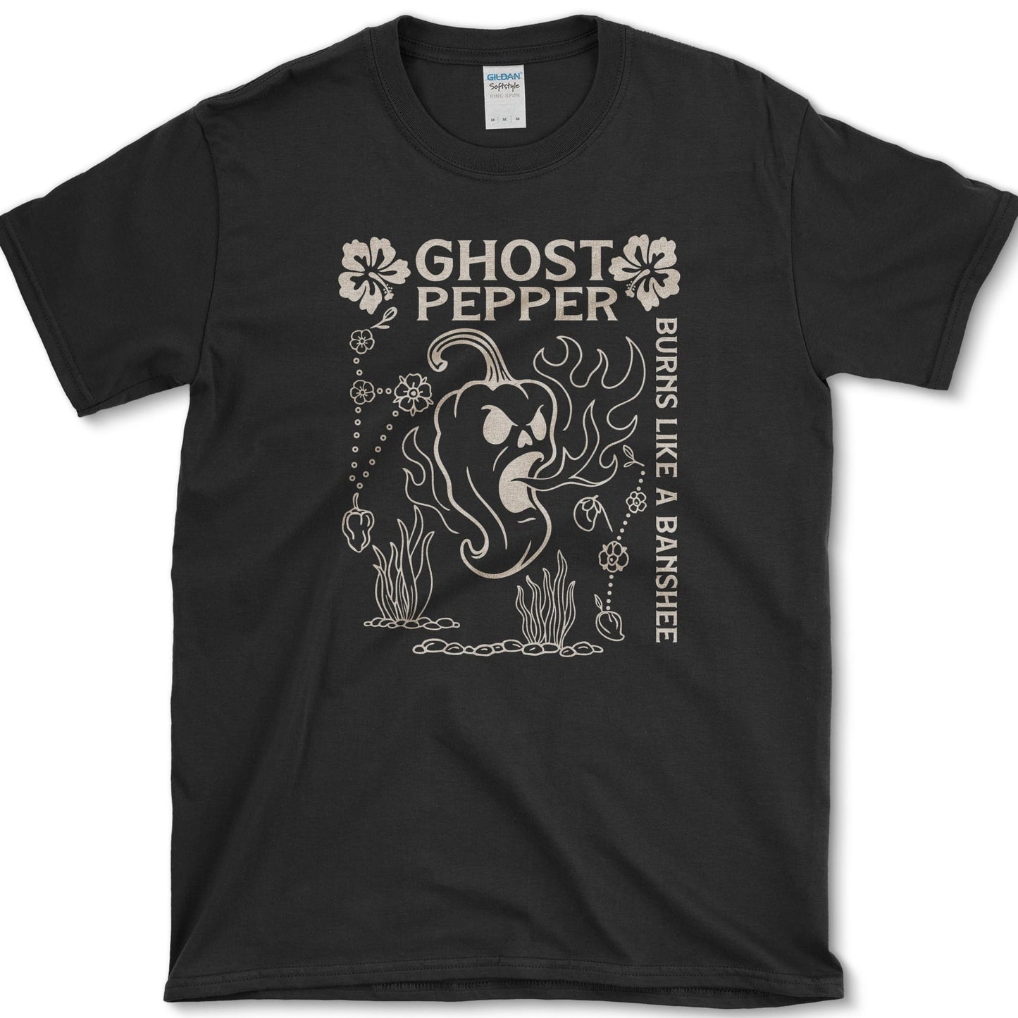 Ghost Pepper Burns Like Banshee T-Shirt