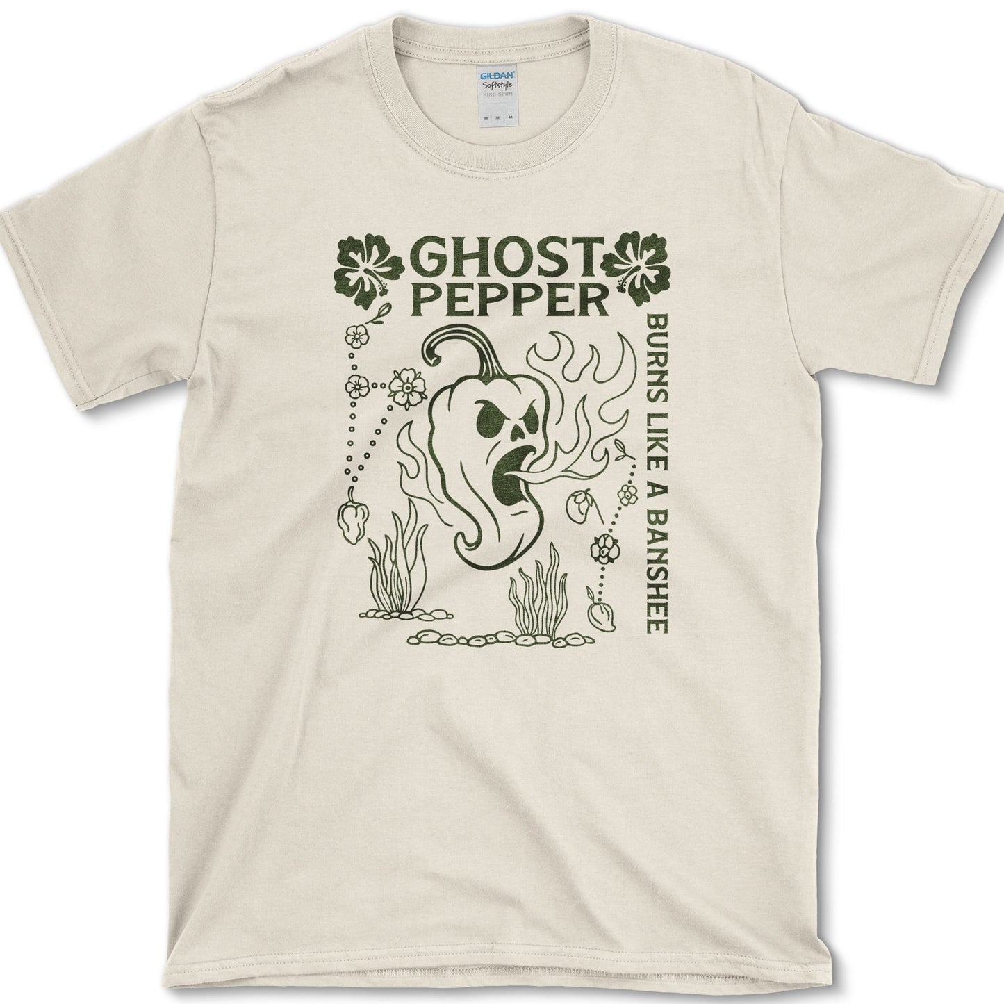 Ghost Pepper Burns Like Banshee T-Shirt