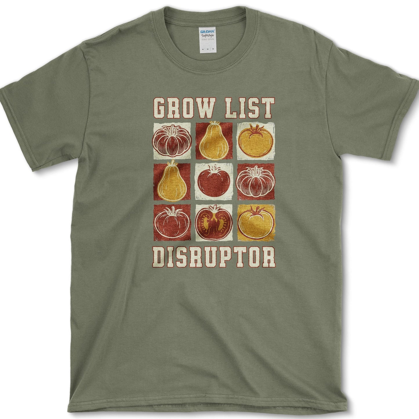 GL Disruptor T-Shirt Military Green / S Essential Tees